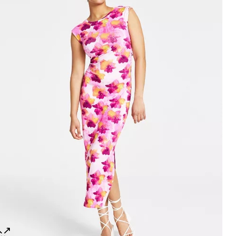 BAR III Petite Midi Dress
